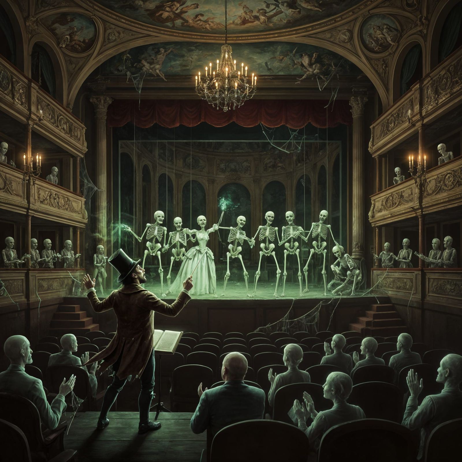 Dark Baroque Theater Director Animates Skeletons
