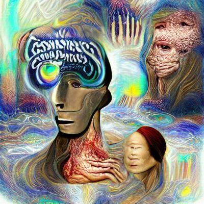 Abstract Visualization of Human Consciousness