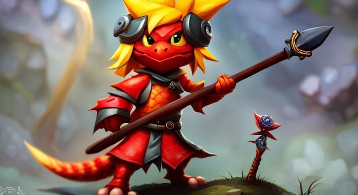 Tiny Red Kobold
