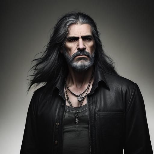 Edgy Glamour Portrait in Moody Urban Style