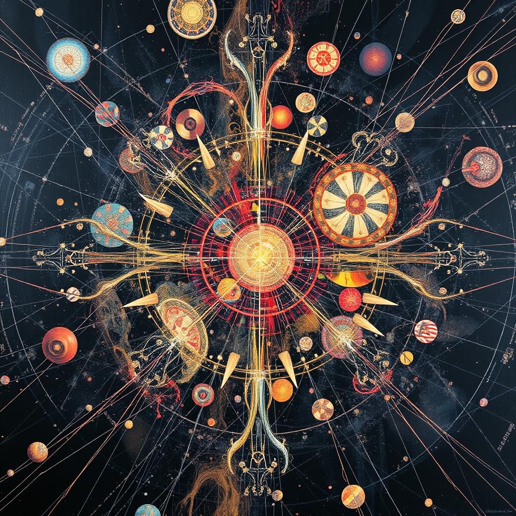 Quantum Equilibrium with Luminous Distortion as Pollock Pain...