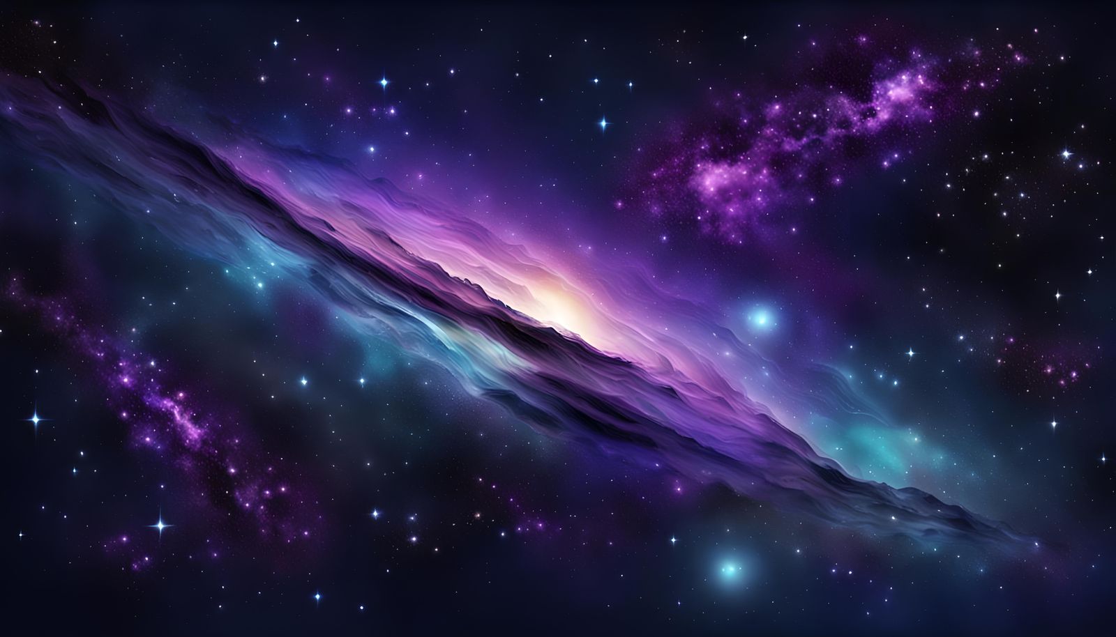 Stars and Galaxy in Dark Space