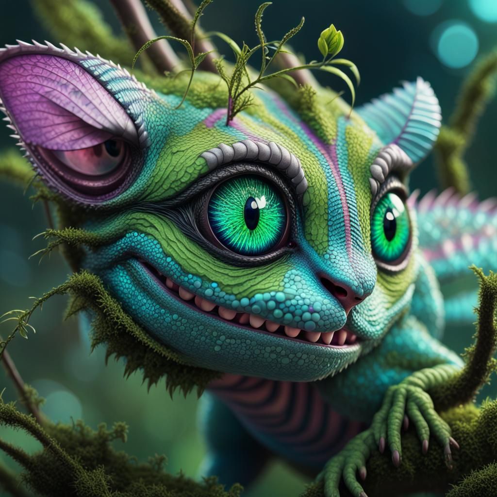 Hybrid Chameleon and Cheshire Cat