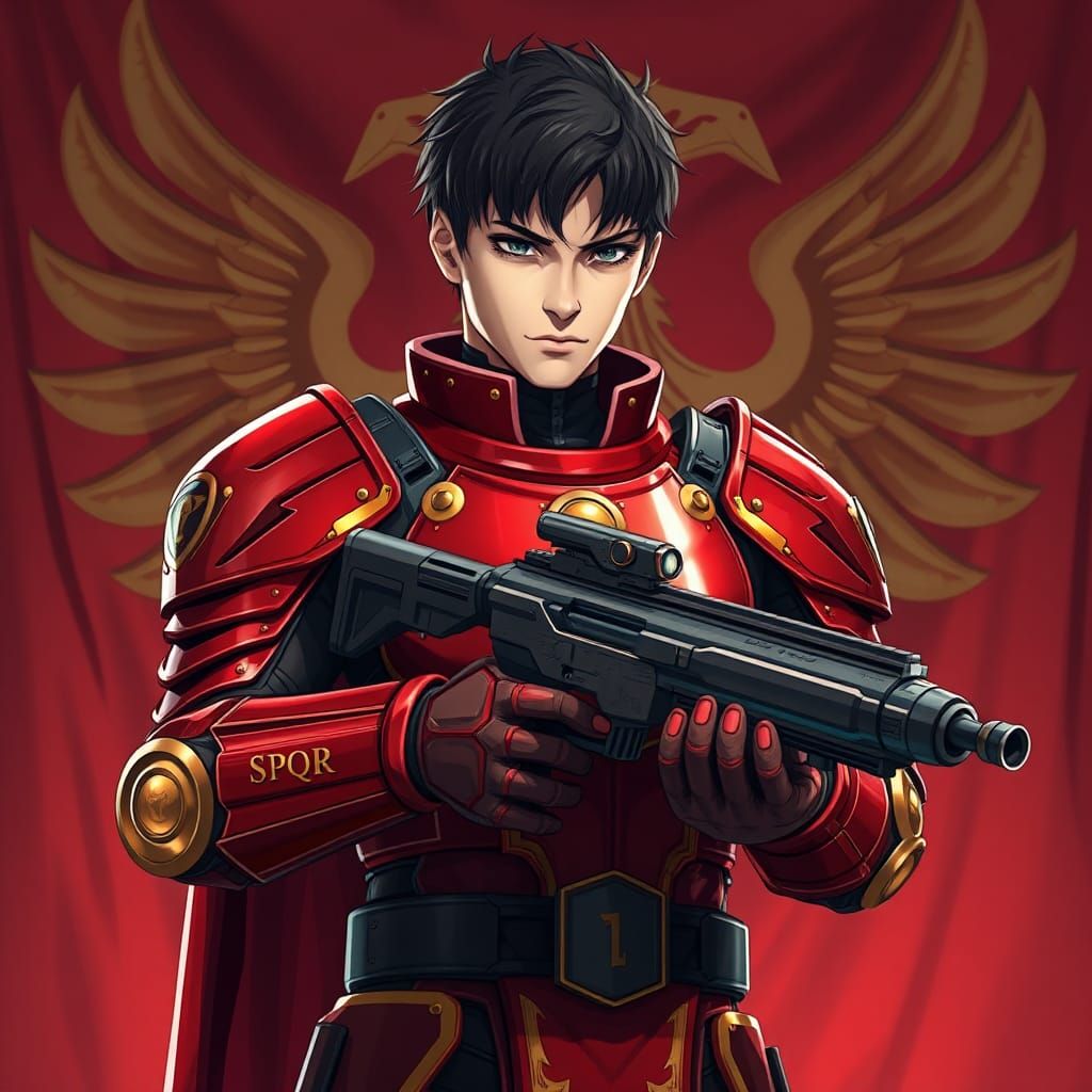 Legionary (Gladius Rifle) - Imperium Romanum Stellarum