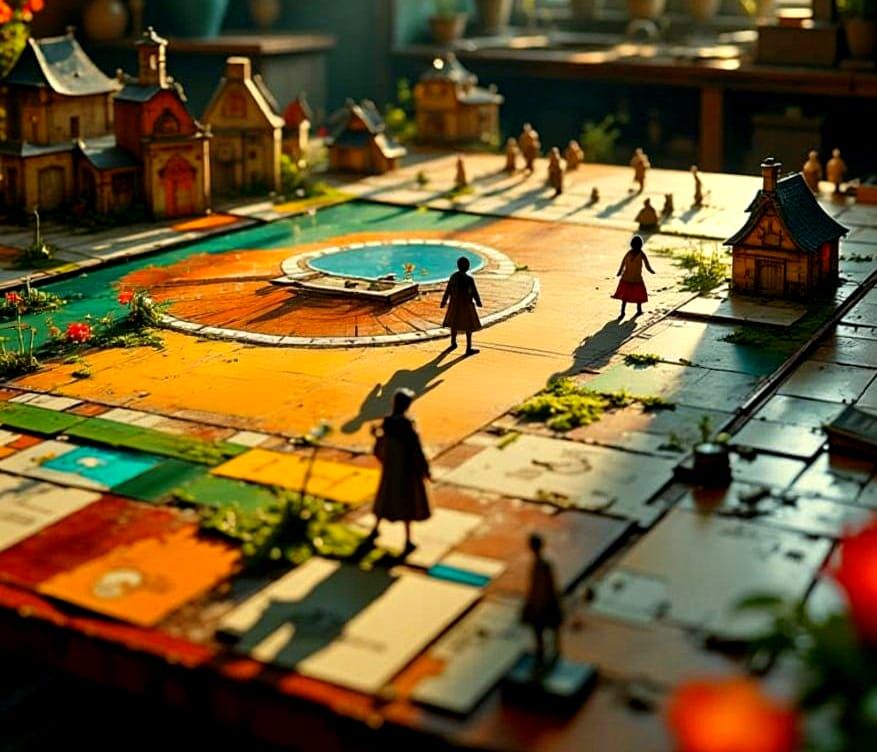 Monopoly Characters Come Alive in Abandoned Cabin