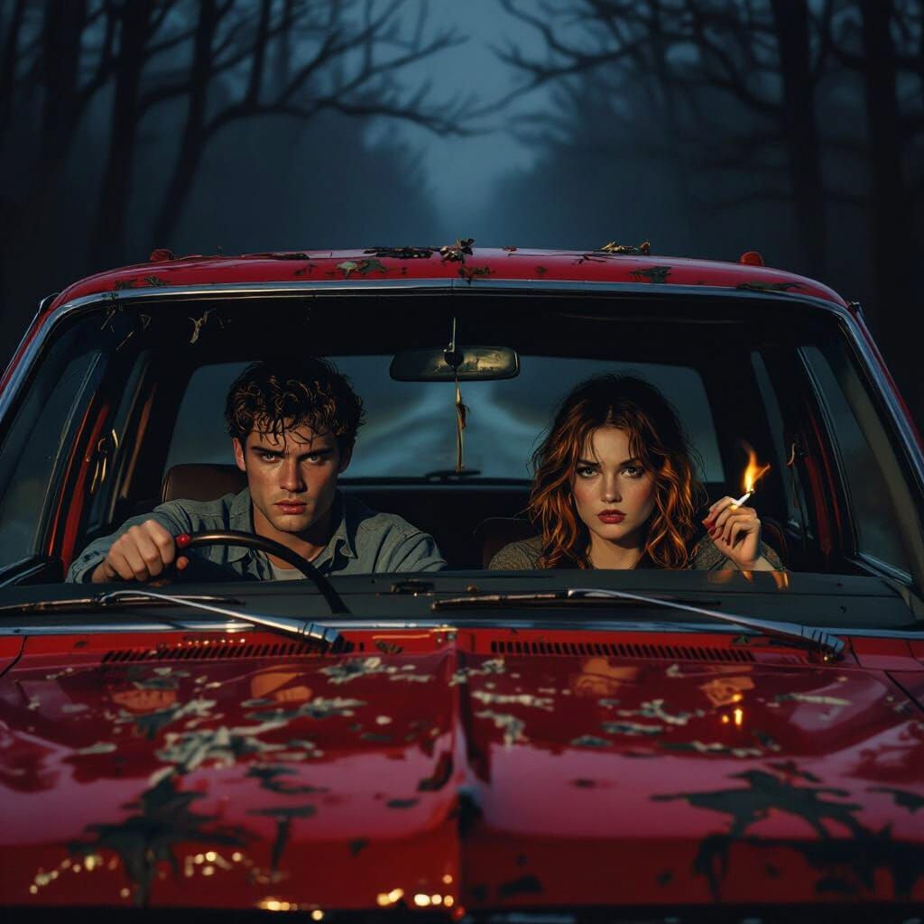 Gothic Horror: Stranded Suburban on Appalachian Road