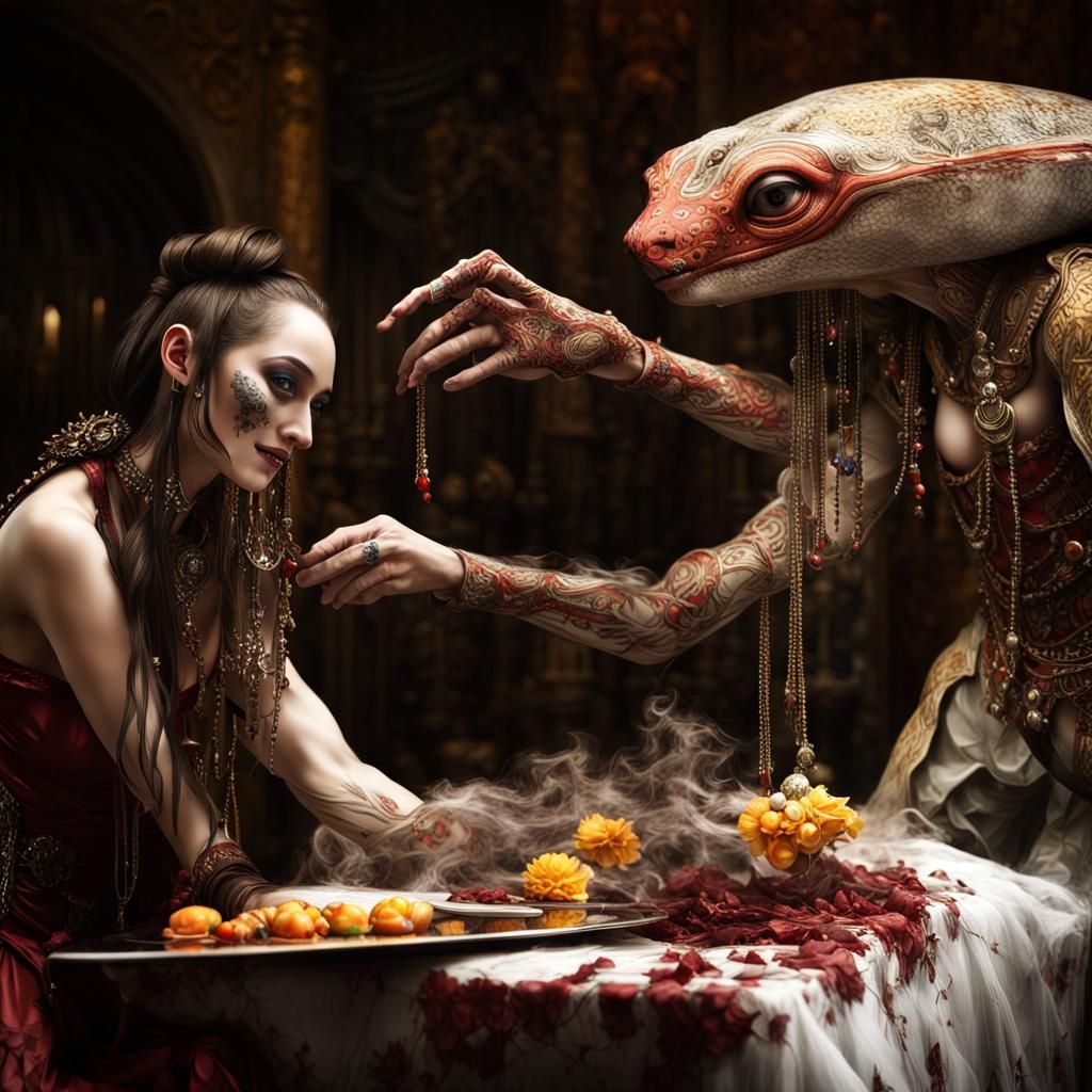 Photorealistic Aliens: Beautiful, Complex, and Emotional