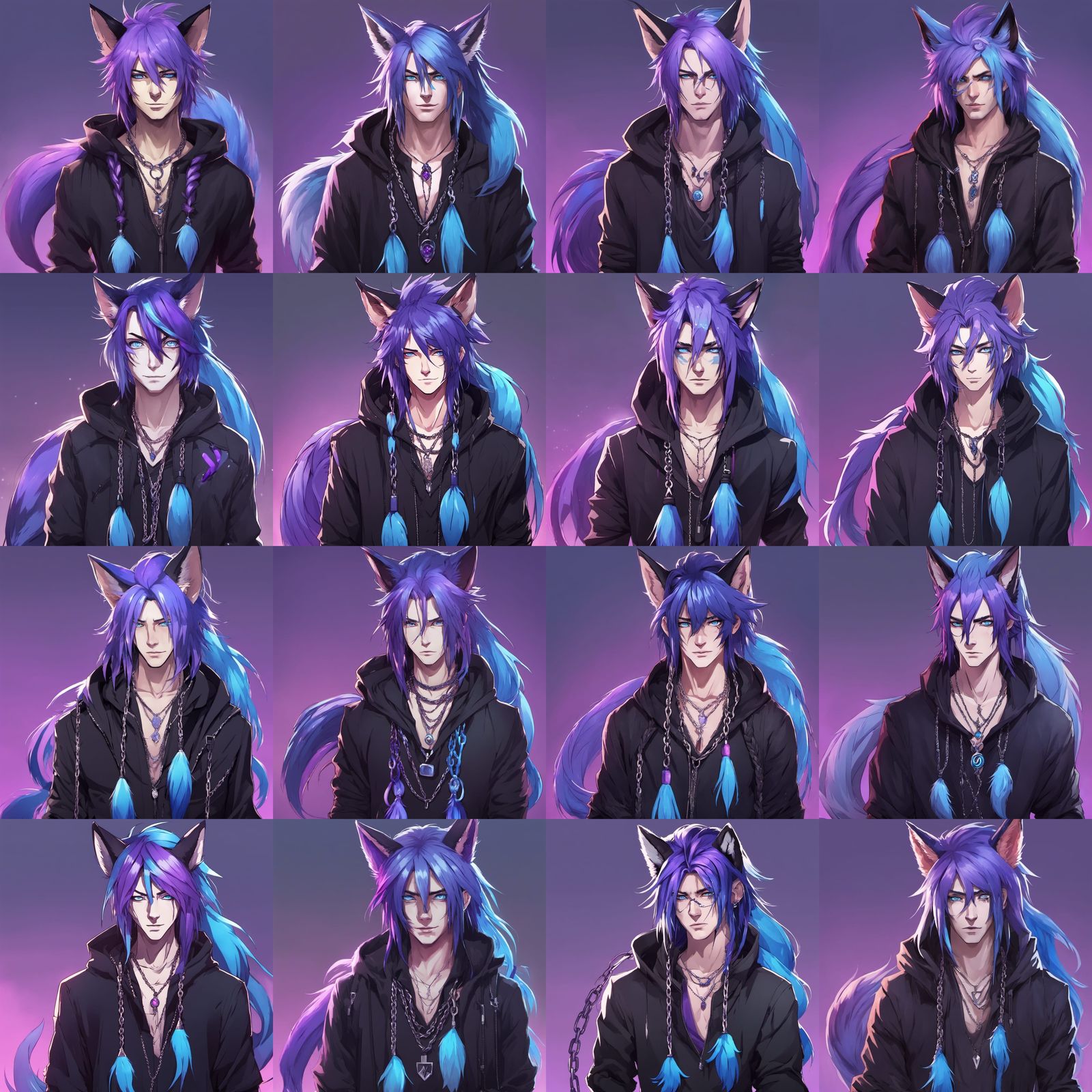 Attractive Kitsune Hybrid with Fox Features, 8K Art