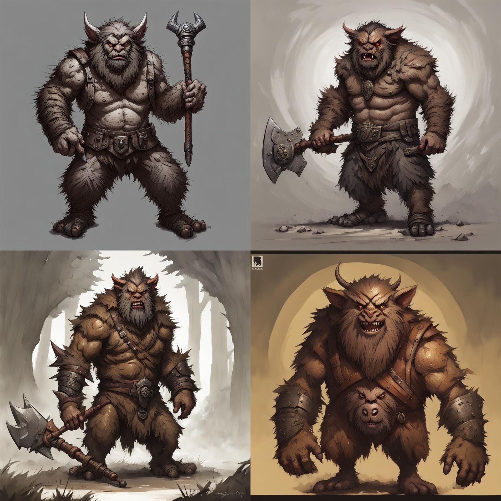 AI Generated Bugbear Image