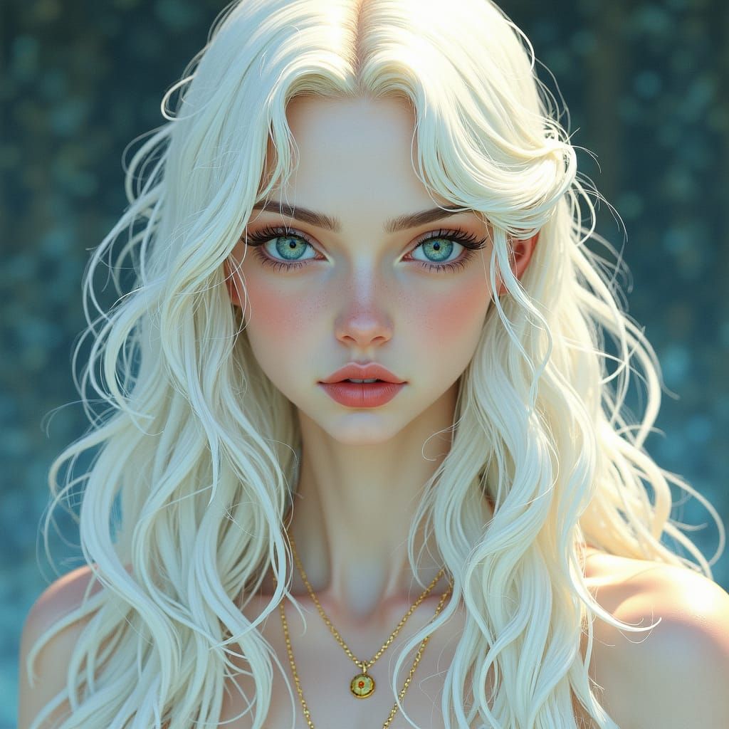 Regal Snow White with Porcelain Skin