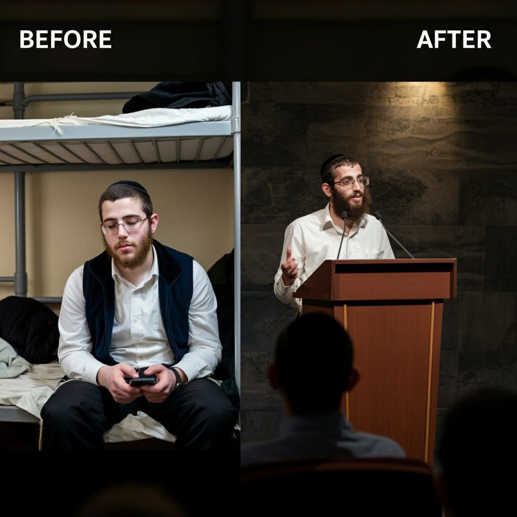 Haredi Yeshiva Student Transformed into Confident Jewish Lea...