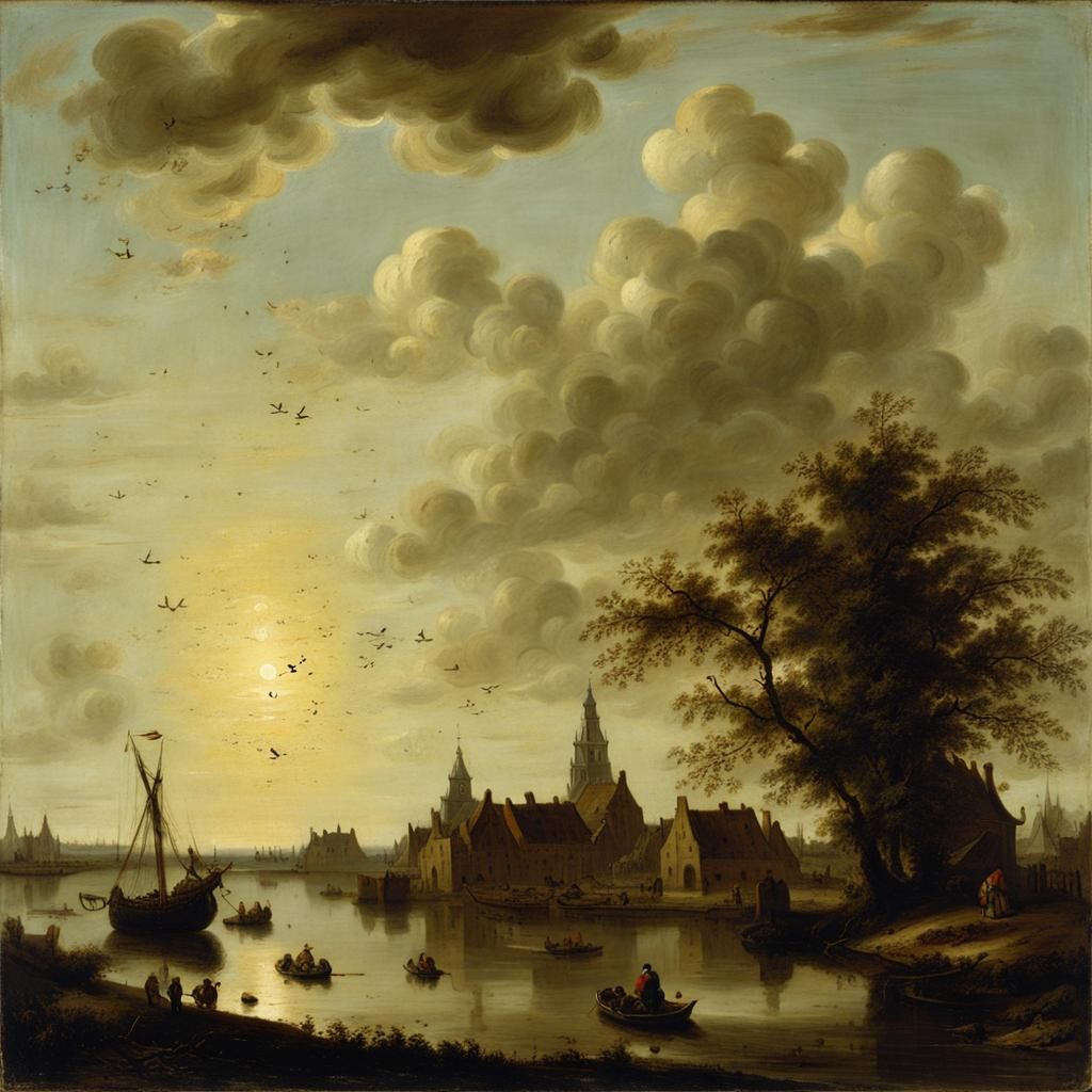 Dutch Golden Age Landscape Painting