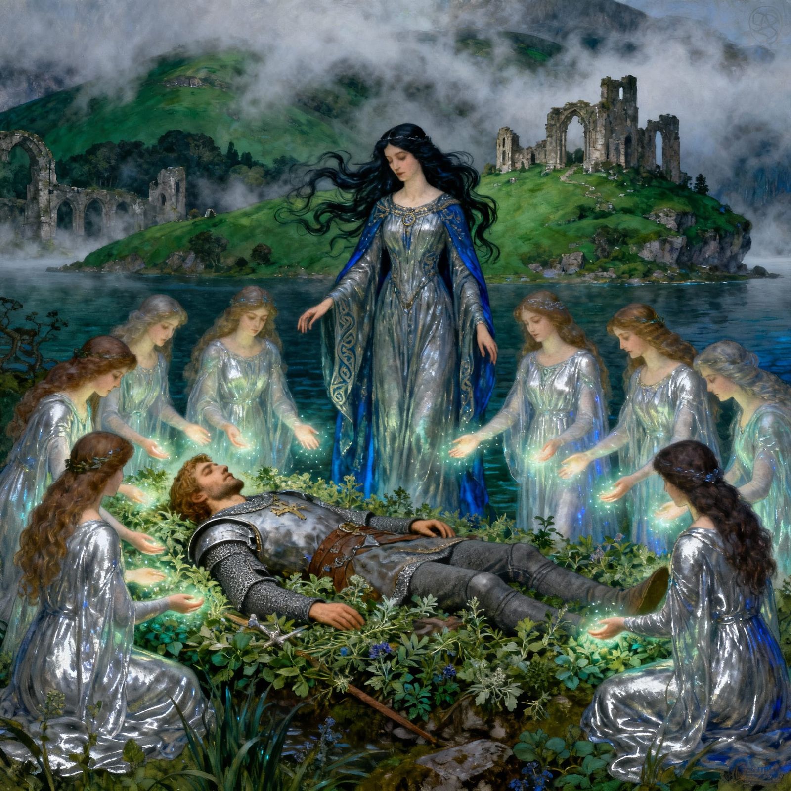 Morgan le Fay Rules Avalon Healing King Arthur