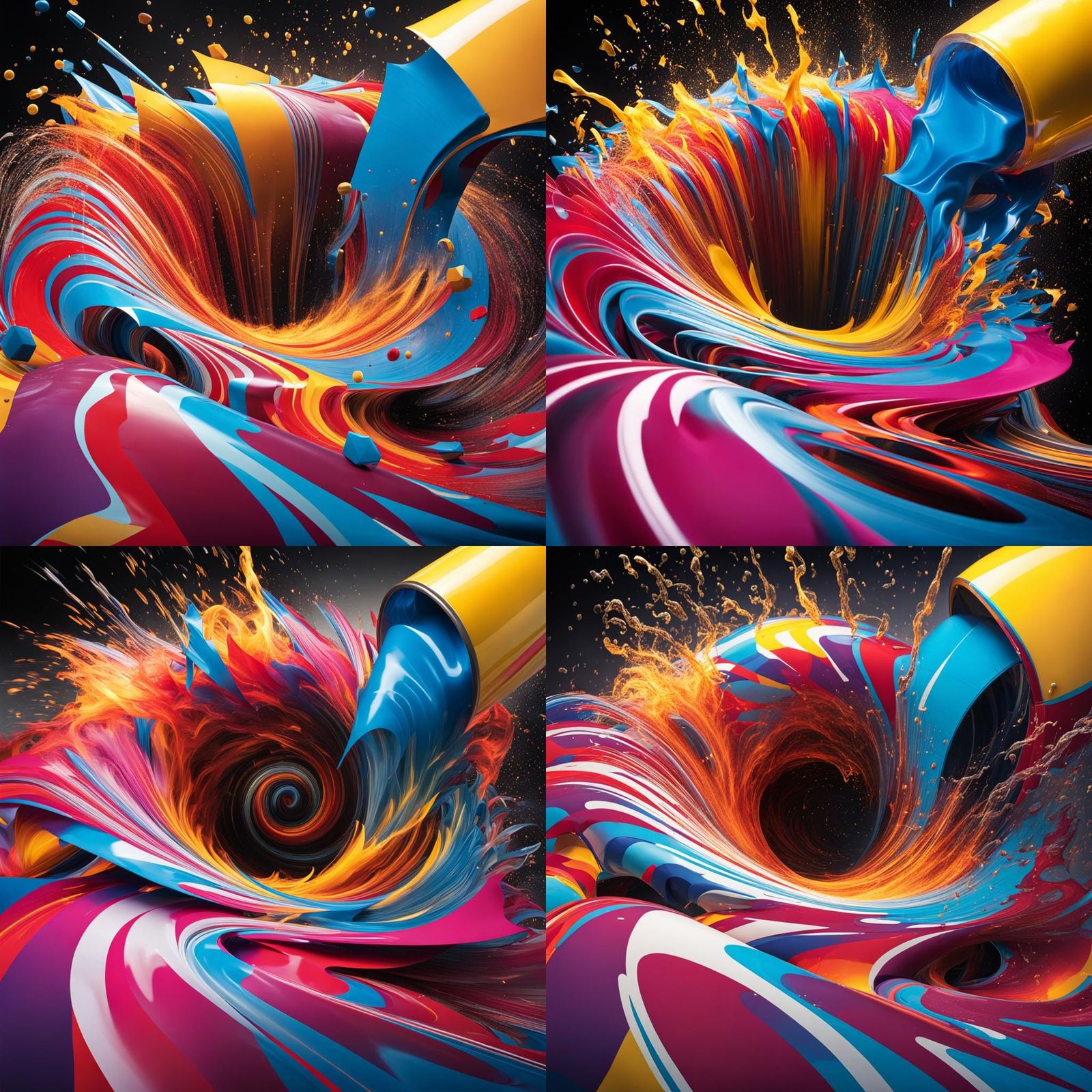 Agile Chaos: Liquid Fire in Dynamic Motion