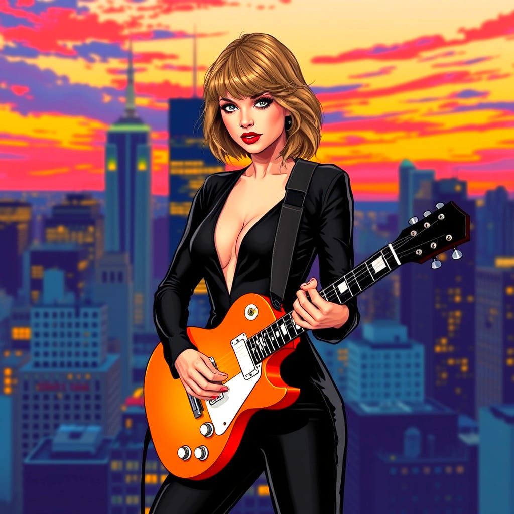 Comic Book Art Portrait