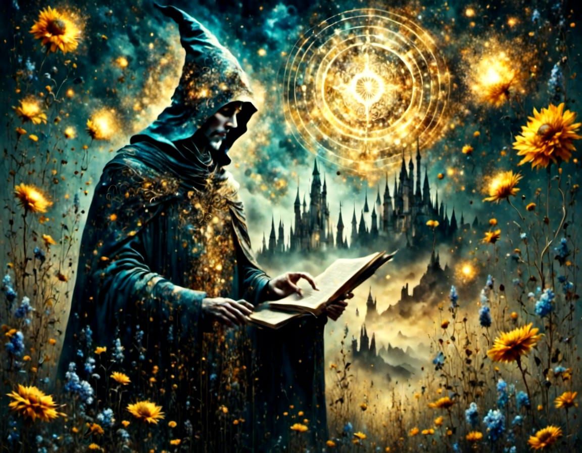 Ethereal Landscape Bathed in Gentle Light