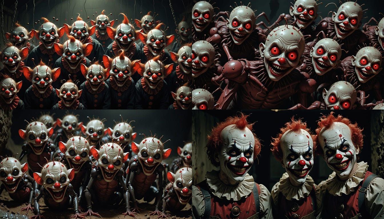 Evil Ant Clowns are taking over, and it's not your Picnic Basket they are after