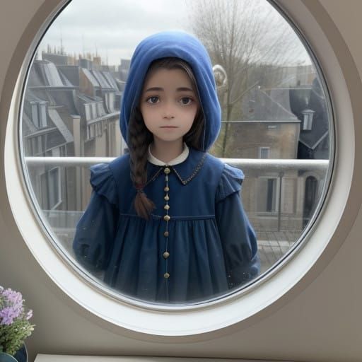 Child Passes Through Window to Enter Enchanted World