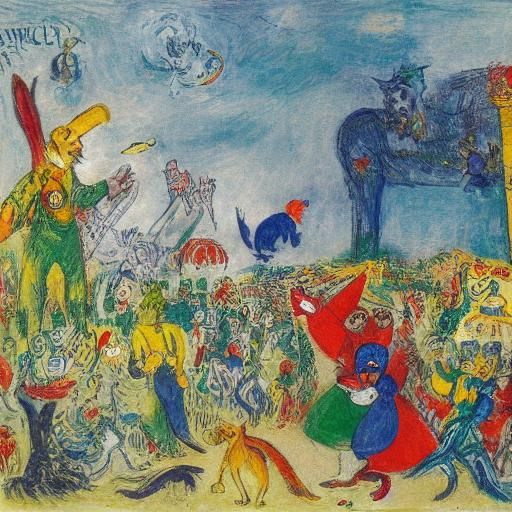 Rabbit's Nightly Theft and Dance in Hell