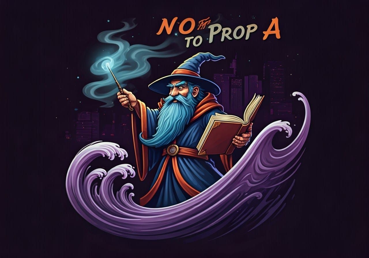 Cartoon Wizard Says No to Prop A in Austin