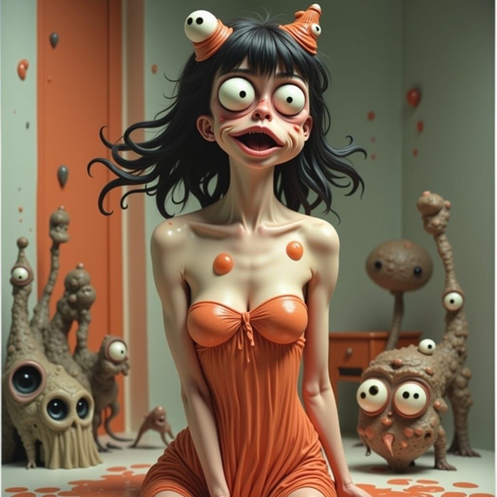 Ethereal Dissolution of a Grotesque Squonk