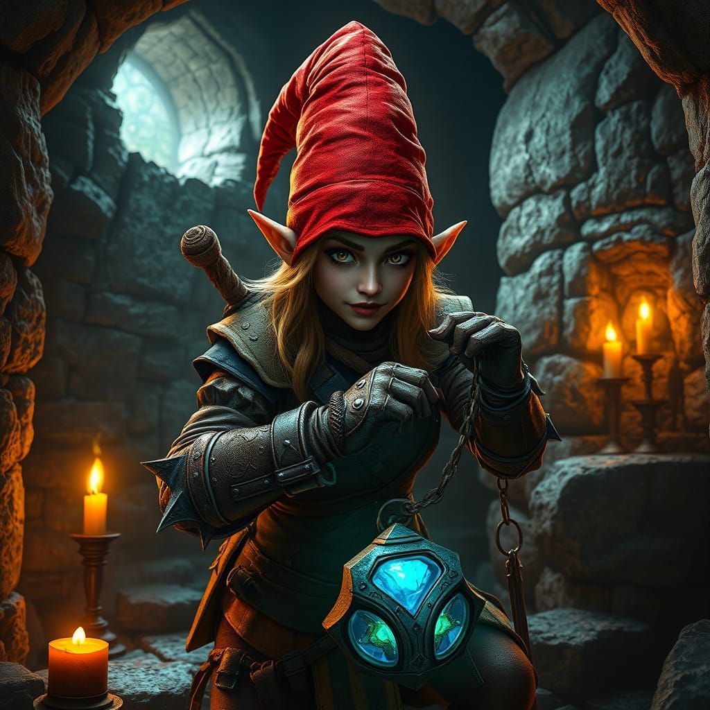 Mischief in the Ruins: A Gnome Rogue's Heist