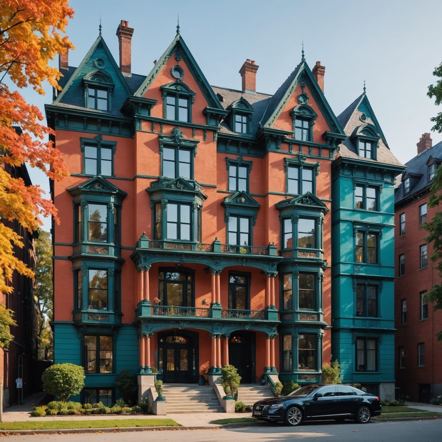 Three Mansions: Past, Present and Future Architecture