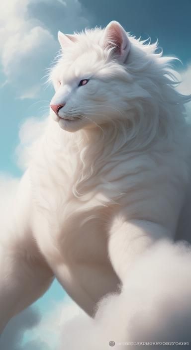 Animals Transforming into Fluffy White Clouds