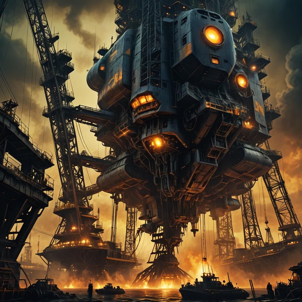 Alien Ship Invasion: Gothic Industrial Horror