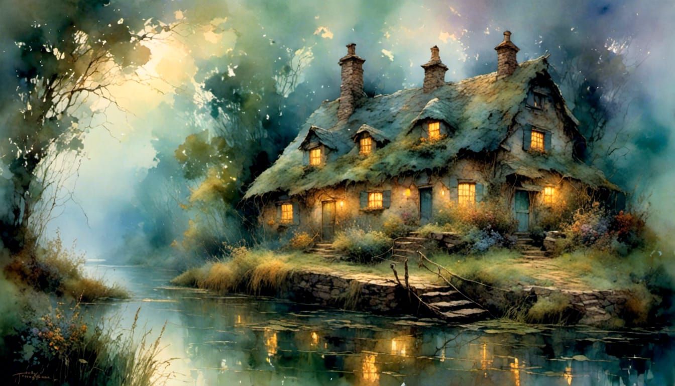 Cottage by the lake