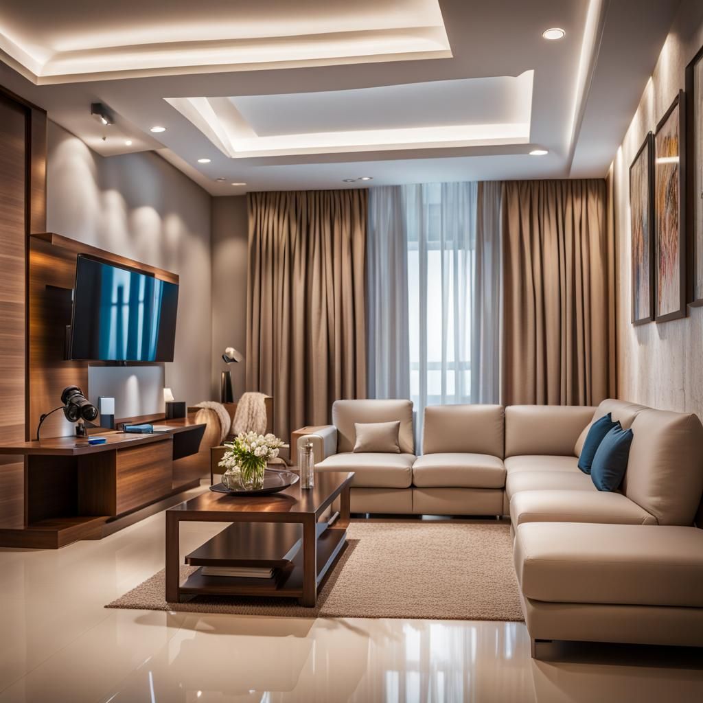 Aesthetic Room Captured with Professional Photography