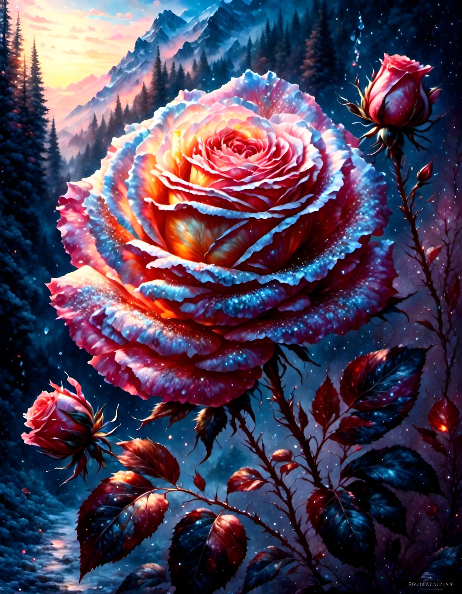 Eternal roses