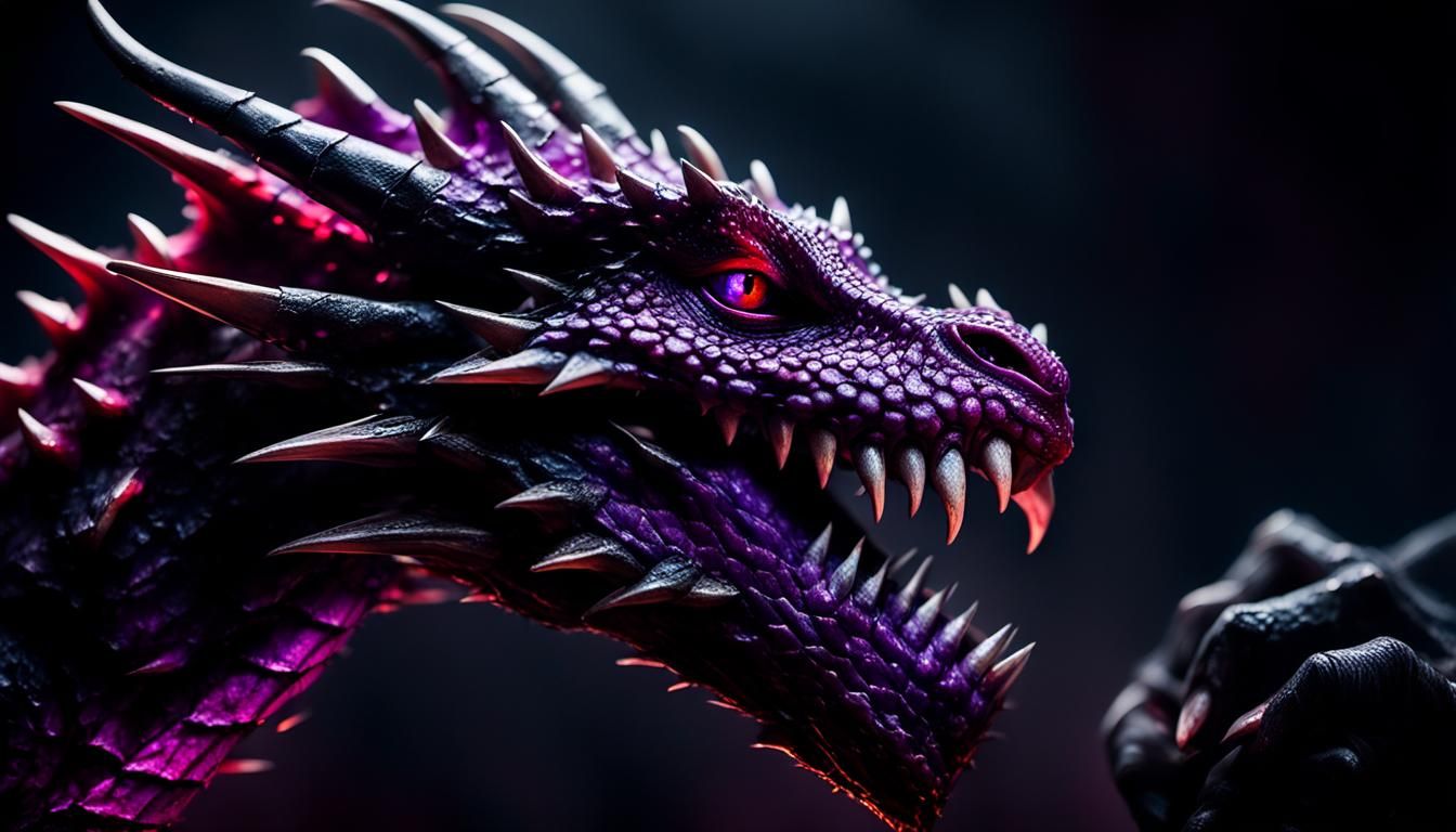 Dragon Claw Macro in Dark Fantasy Realism