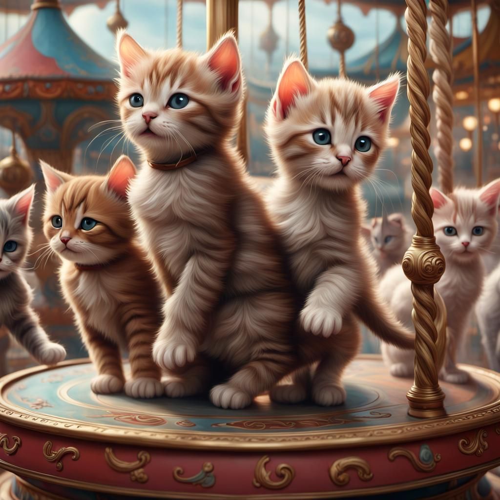 Three little turns and then they go...