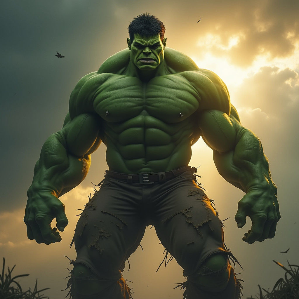 The Hulk in Hyper-Realistic Cinematic 4K