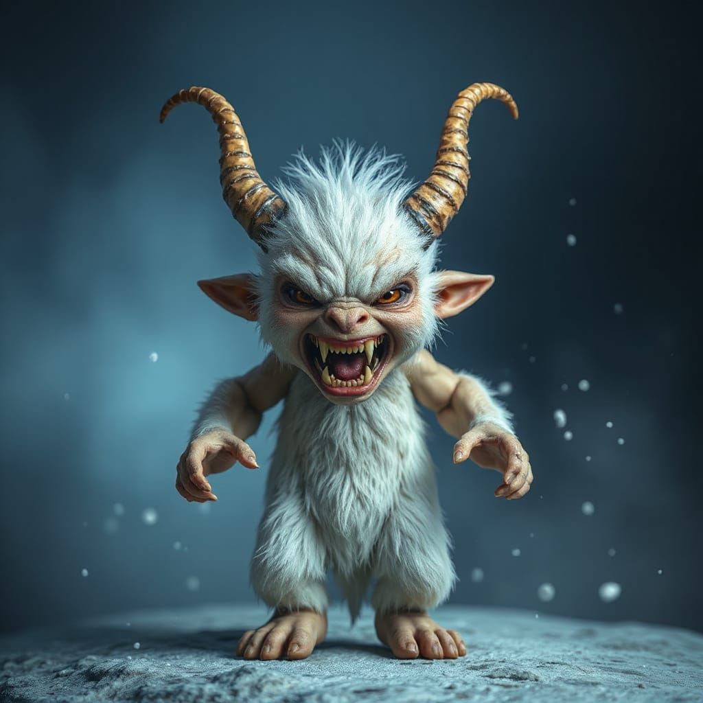 Mystical Beast Unleashes Fury in the Misty Wilderness