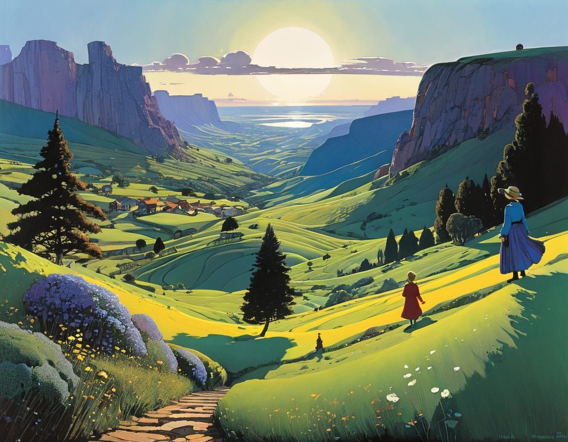 Artistic Mashup of Fantastical Worlds