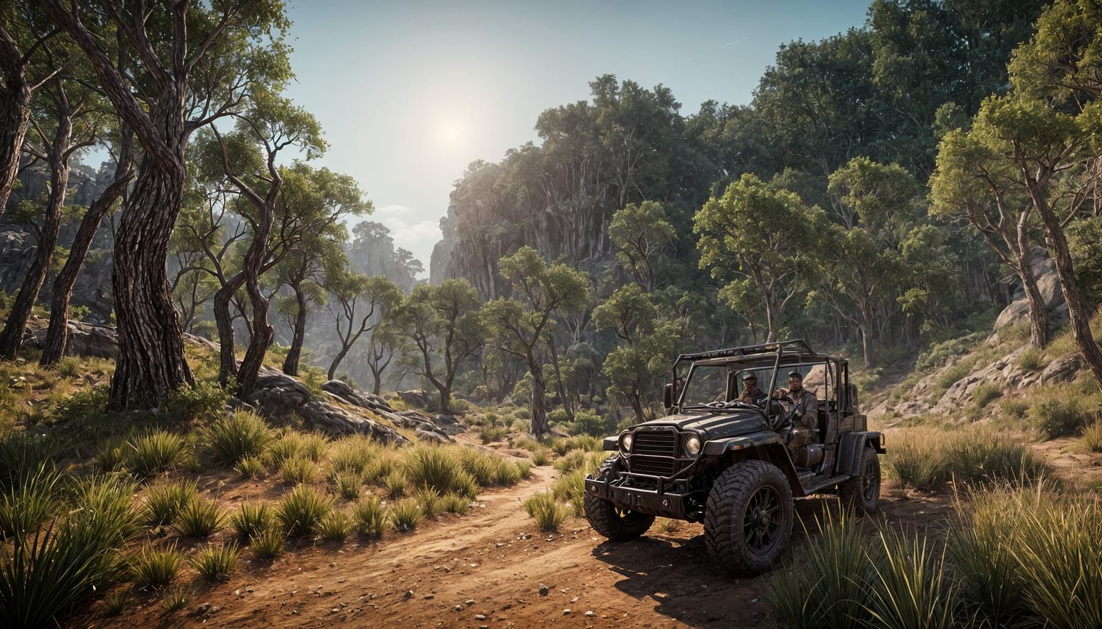 Australian Outback Bushranger in Epic 3D Cinematic Style