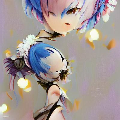 Blank Canvas Generated from Empty Prompt