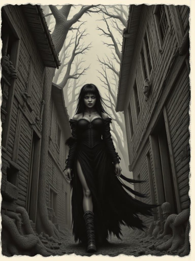 Female Vampire Terrorizes Village at Dawn in Horror-Comedic ...