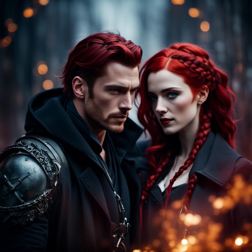 Alchemist and Vampire Girl: Professional Photography