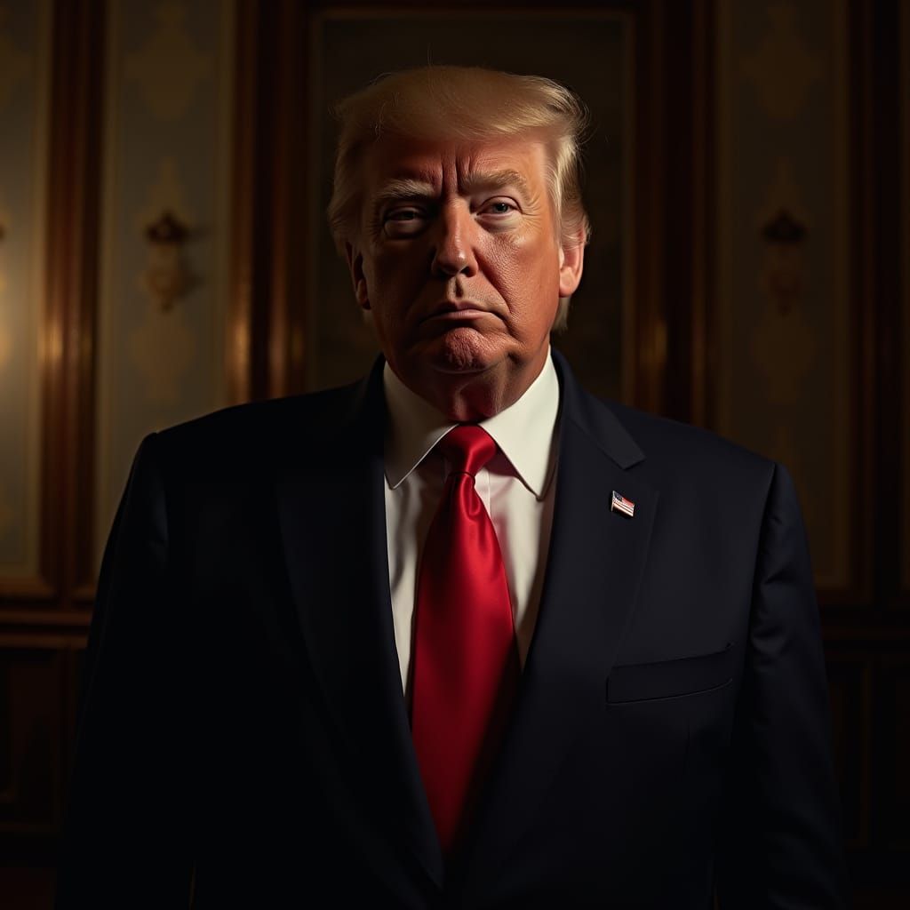 Confident Businessman in Grand Setting