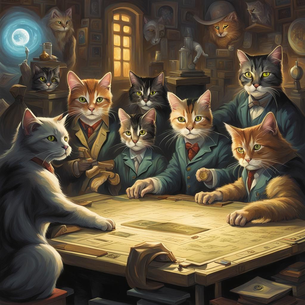 Sinister Cats Discover New Reality-Bending Element