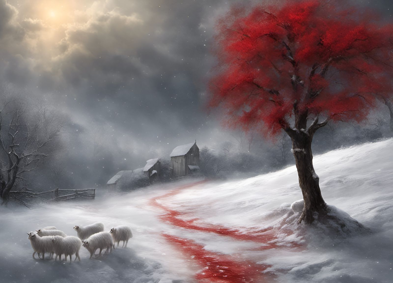 Redemption: Scarlet to Snow Transformation