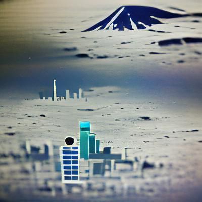 Mount Fuji Rising Above Clouds at Dawn