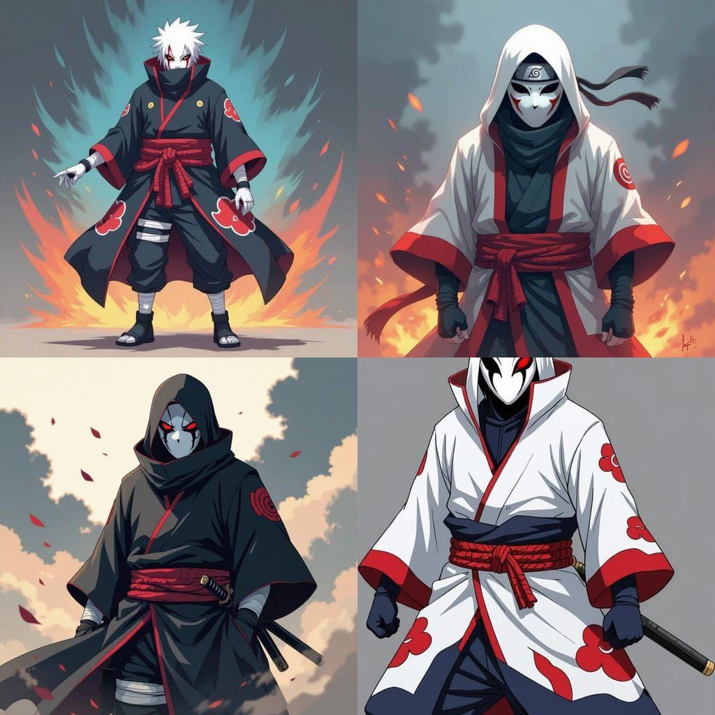 Ghostface in Naruto Jounin Outfit