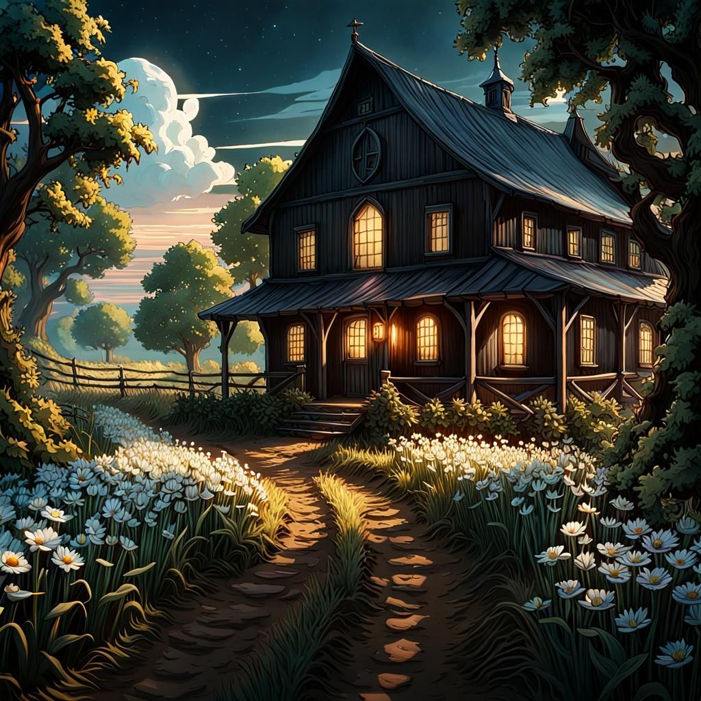 Farm life nocturne II