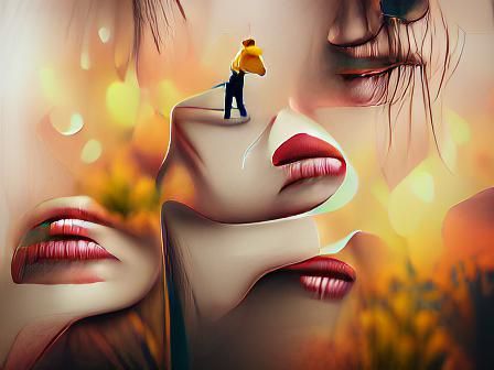 Beautiful Detailed Painting About Personal Space