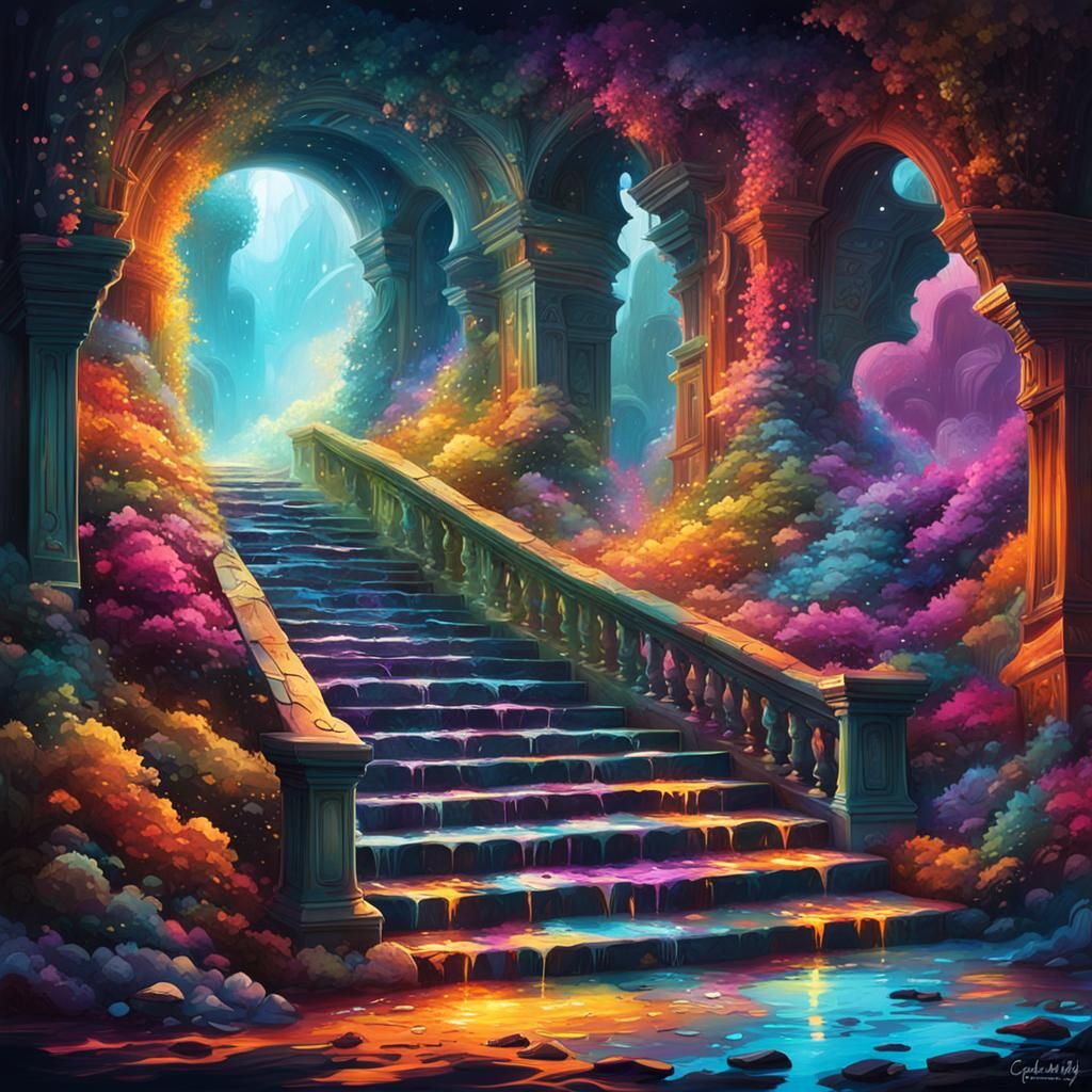 Magical Entrances: Dreamy Graffiti Art to Other Dimensions