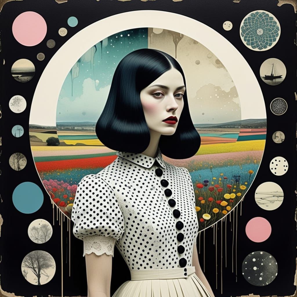 Des champs remplis de fleurs colorées